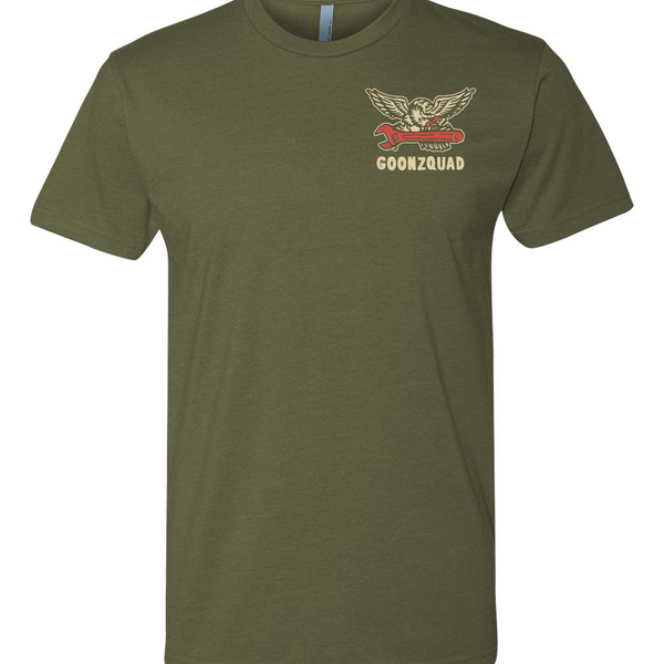 Army Green Eagle Wrench Tee