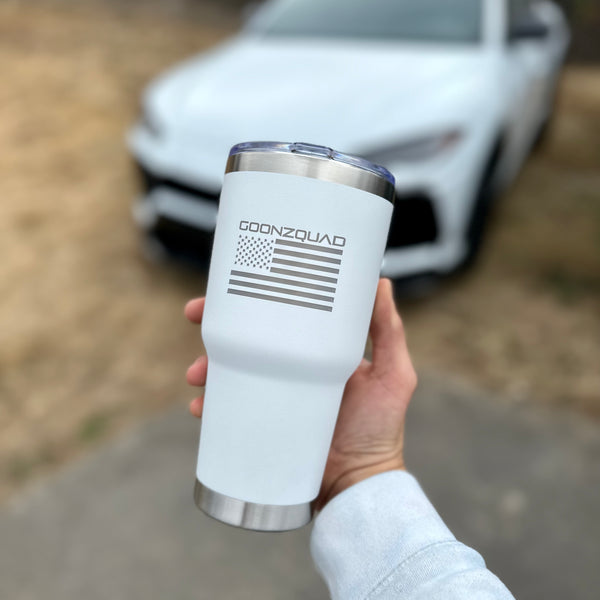 White Goonzquad Tumbler