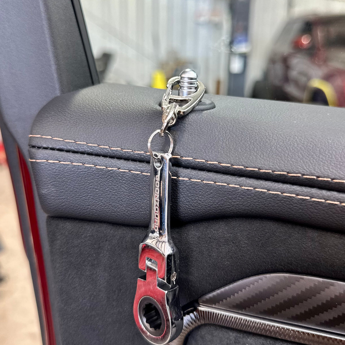 10 mm Ratcheting Wrench Keychain