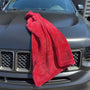 Red Microfiber Drying Towel
