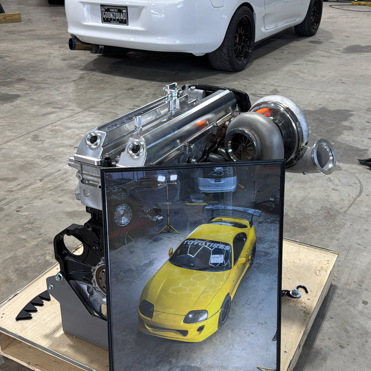 Abandoned MK4 Supra Poster