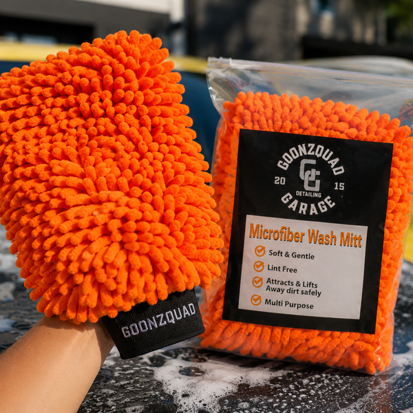 Microfiber Washing Glove Orange