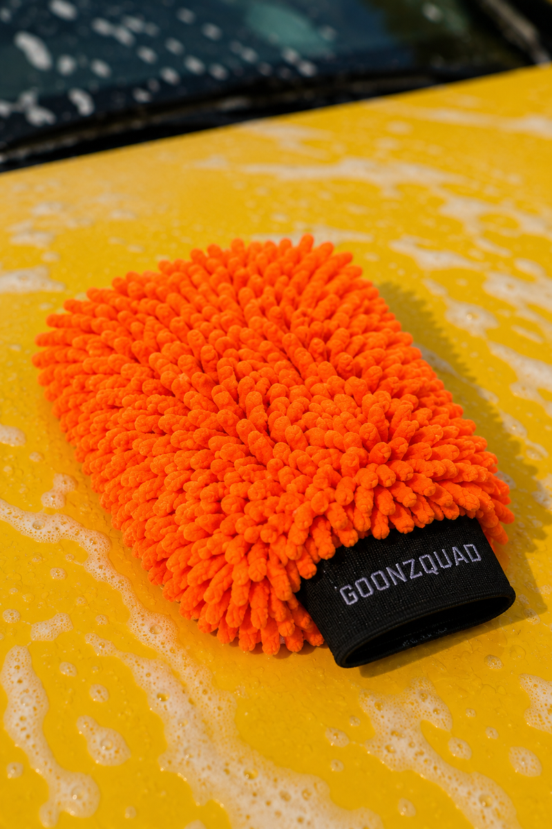 Microfiber Washing Glove Orange