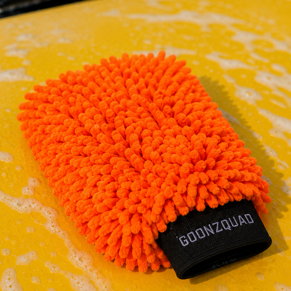 Microfiber Washing Glove Orange
