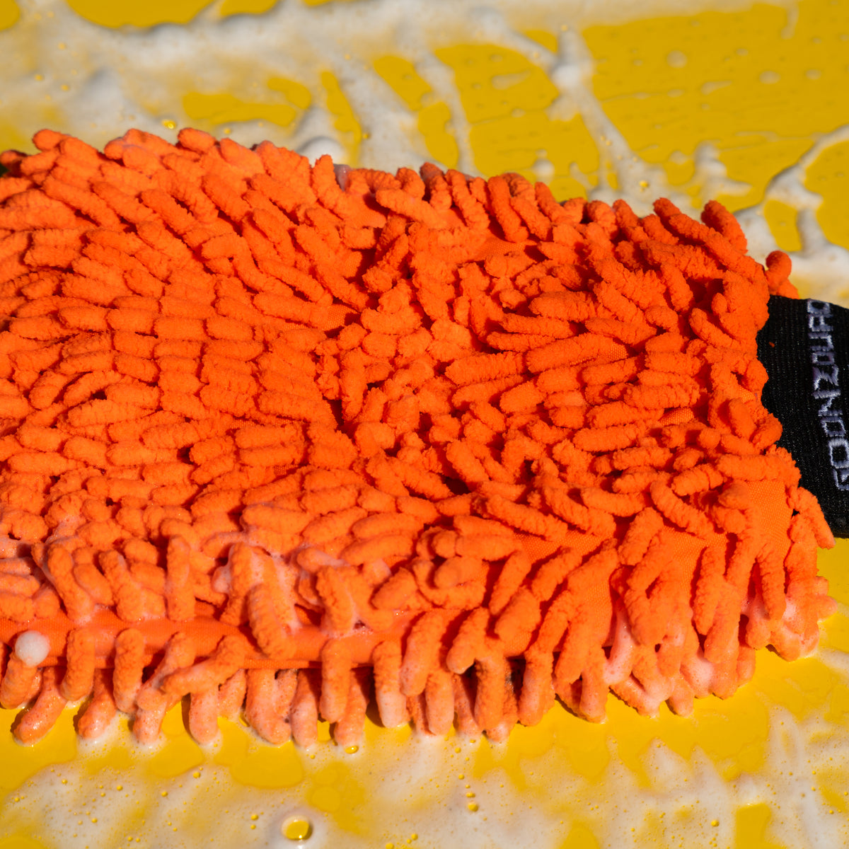 Microfiber Washing Glove Orange