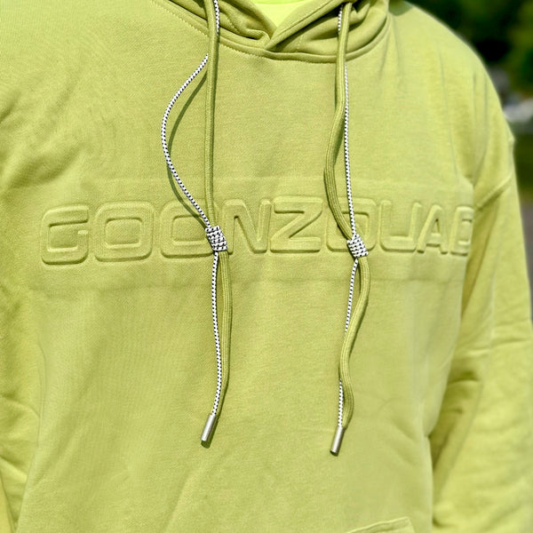 Green Embossed Goonzquad Hoodie - Limited
