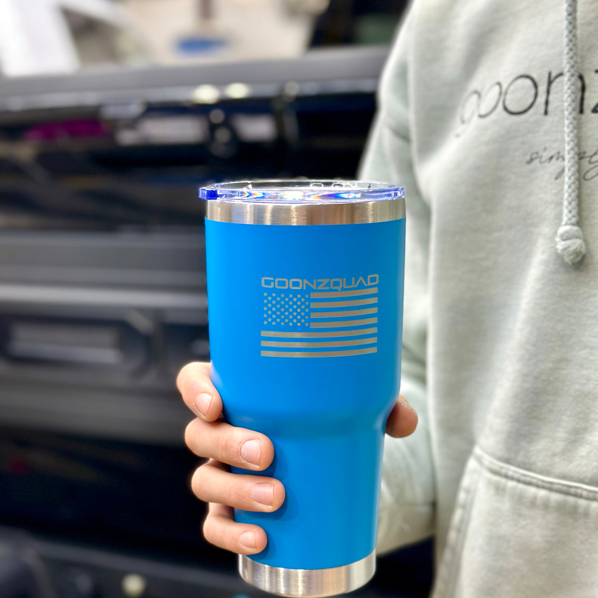 Blue Goonzquad Tumbler
