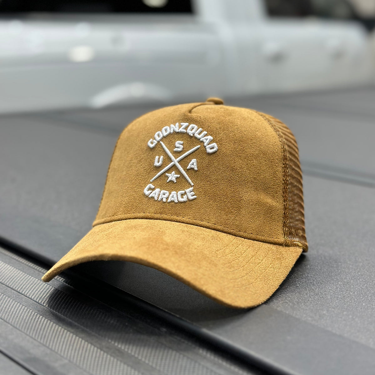Brown Suede Goonzquad Hat