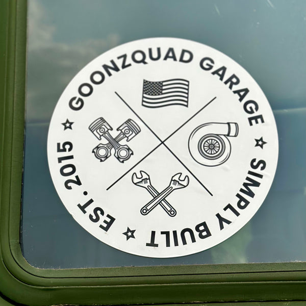 Goonzquad Garage Decal