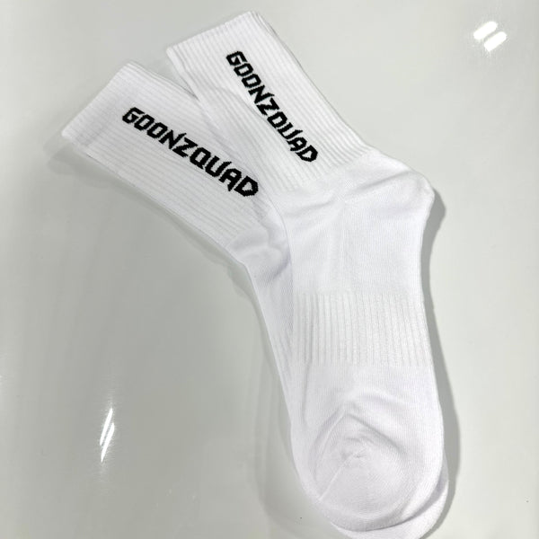 White Goonzquad Socks