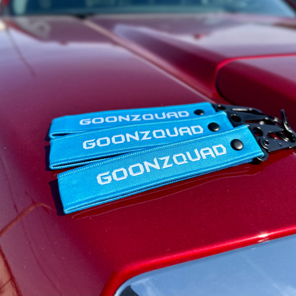 Blue Goonzquad Key Tag
