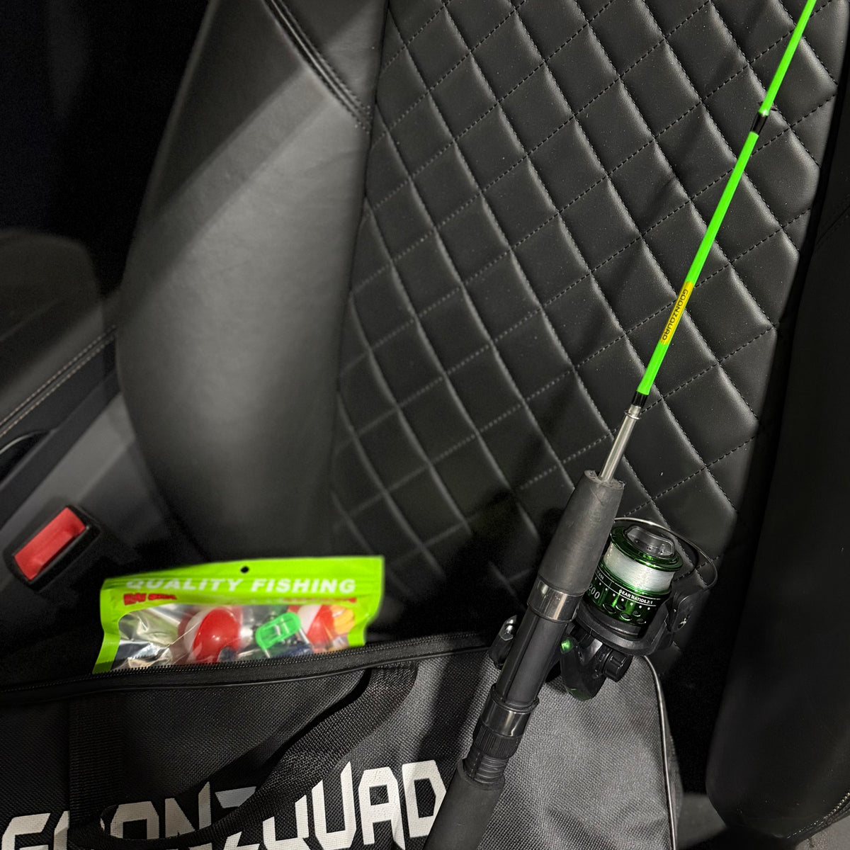 Mini Green Fishing Pole