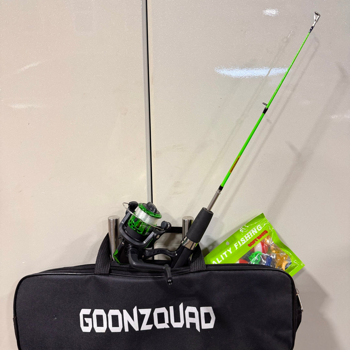 Mini Green Fishing Pole