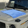 Blue Oversized Microfiber Towels