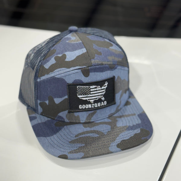 Navy Blue Camo Goonzquad Hat