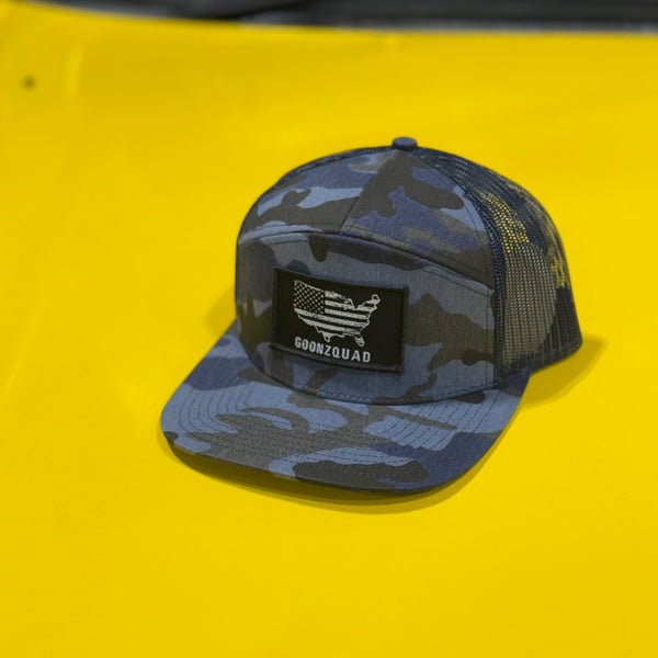 Navy Blue Camo Goonzquad Hat