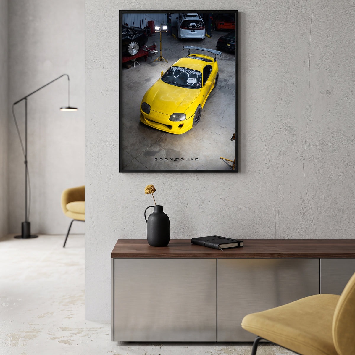 Abandoned MK4 Supra Poster