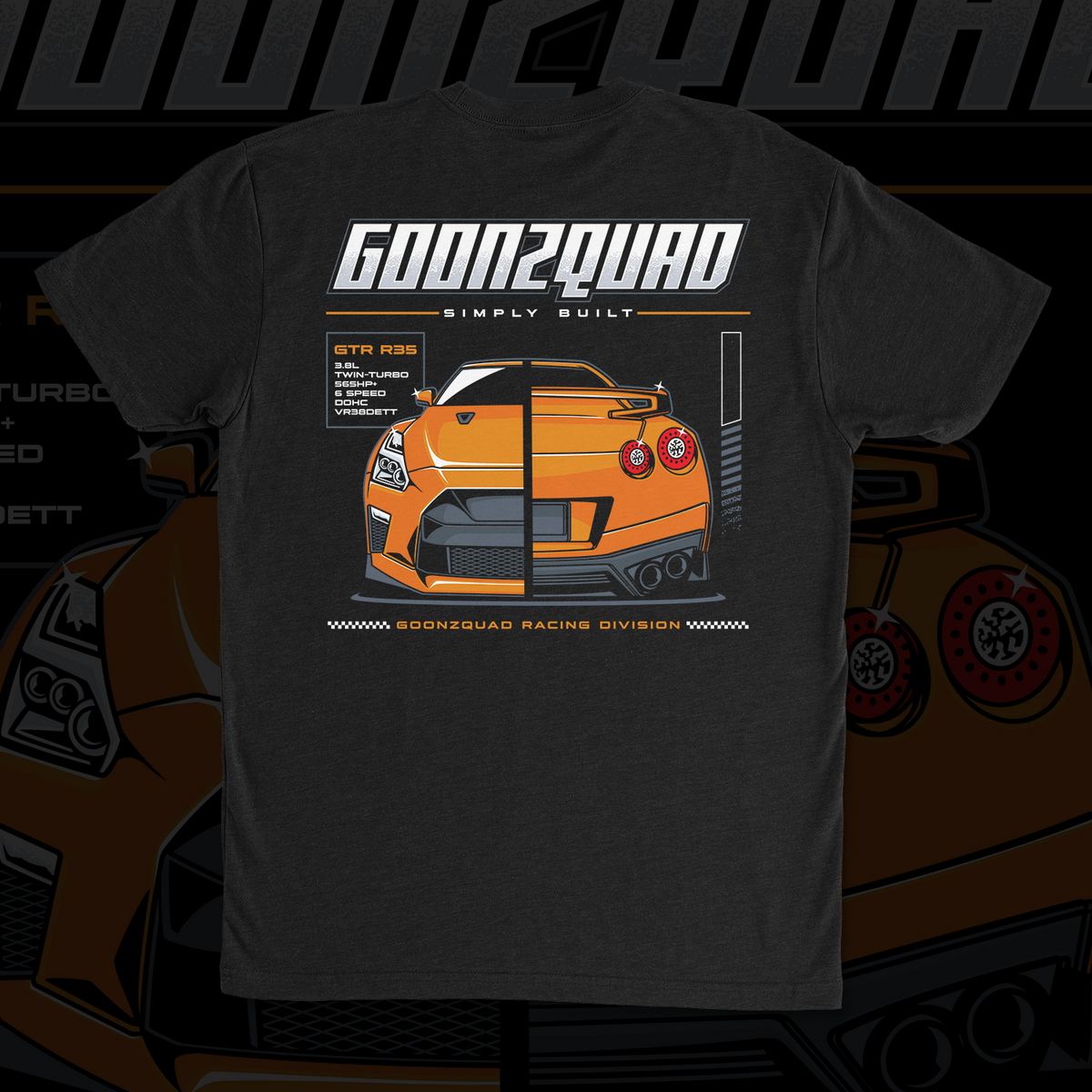 GTR R35 Split Tee