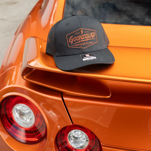 Goonzquad Copper Stitch Trucker Hat – Black