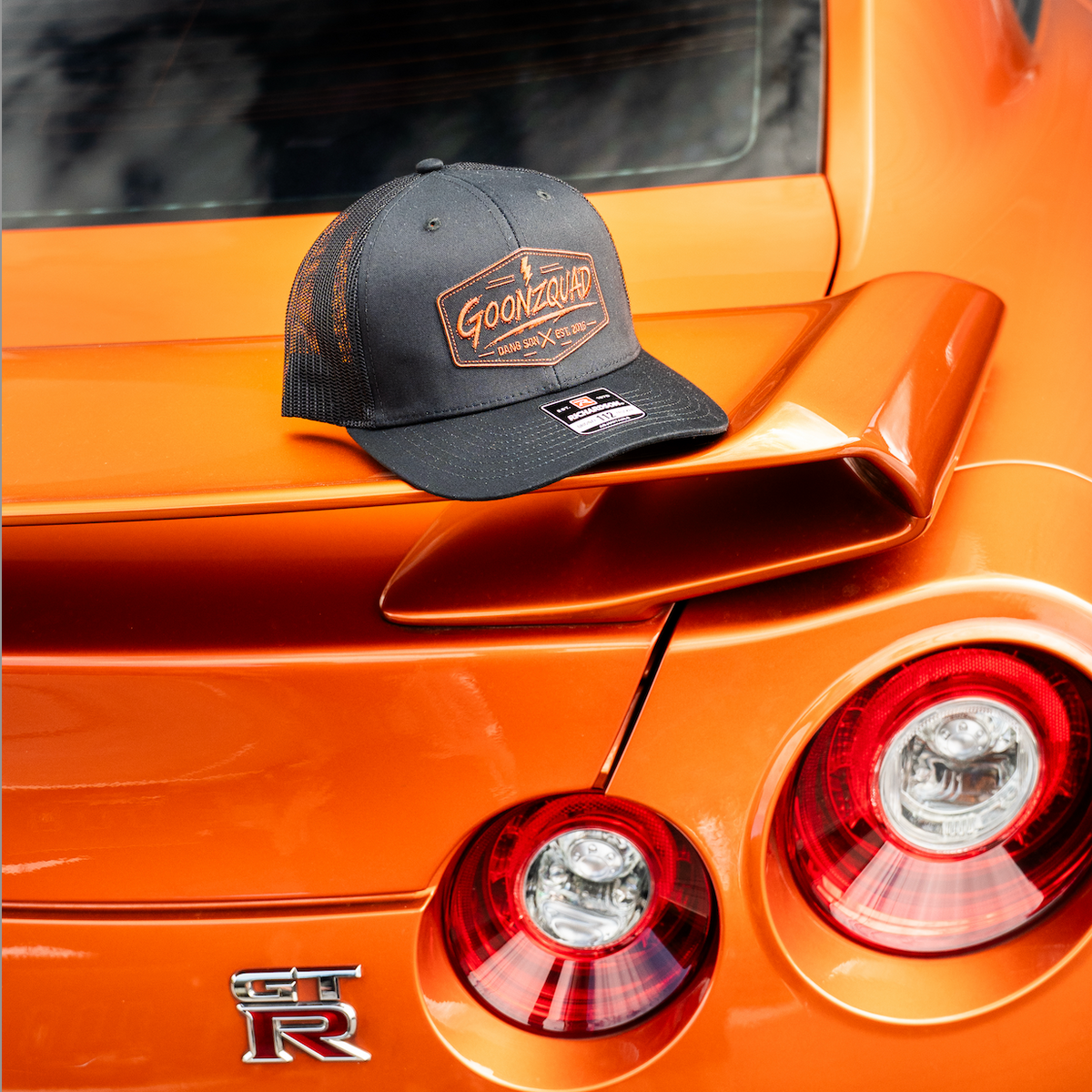Goonzquad Copper Stitch Trucker Hat – Black
