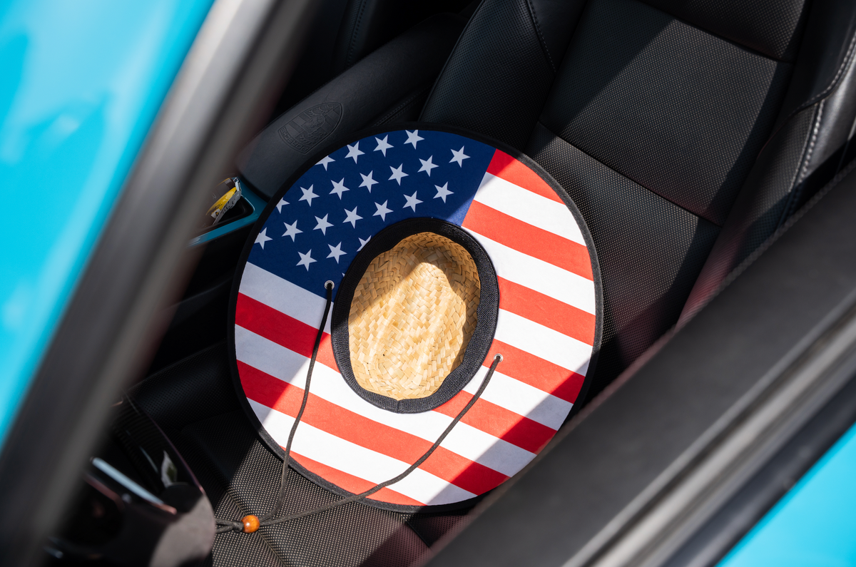 Goonzquad USA Flag Straw Hat