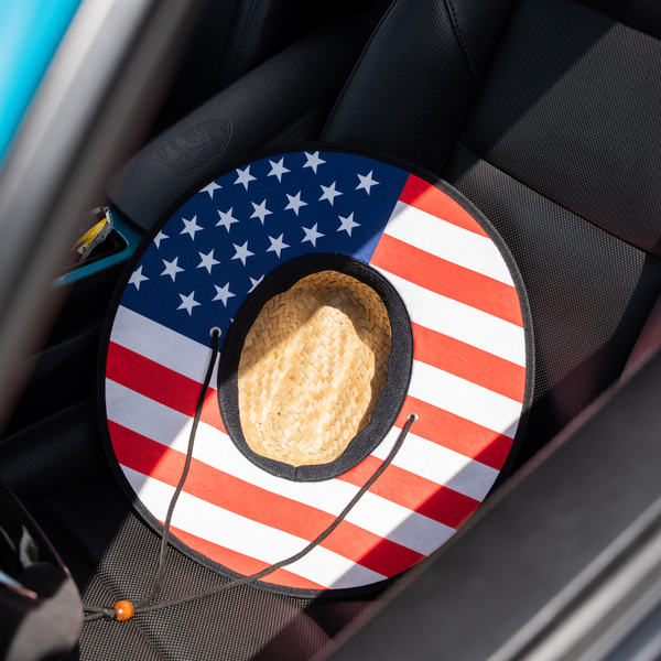 Goonzquad USA Flag Straw Hat