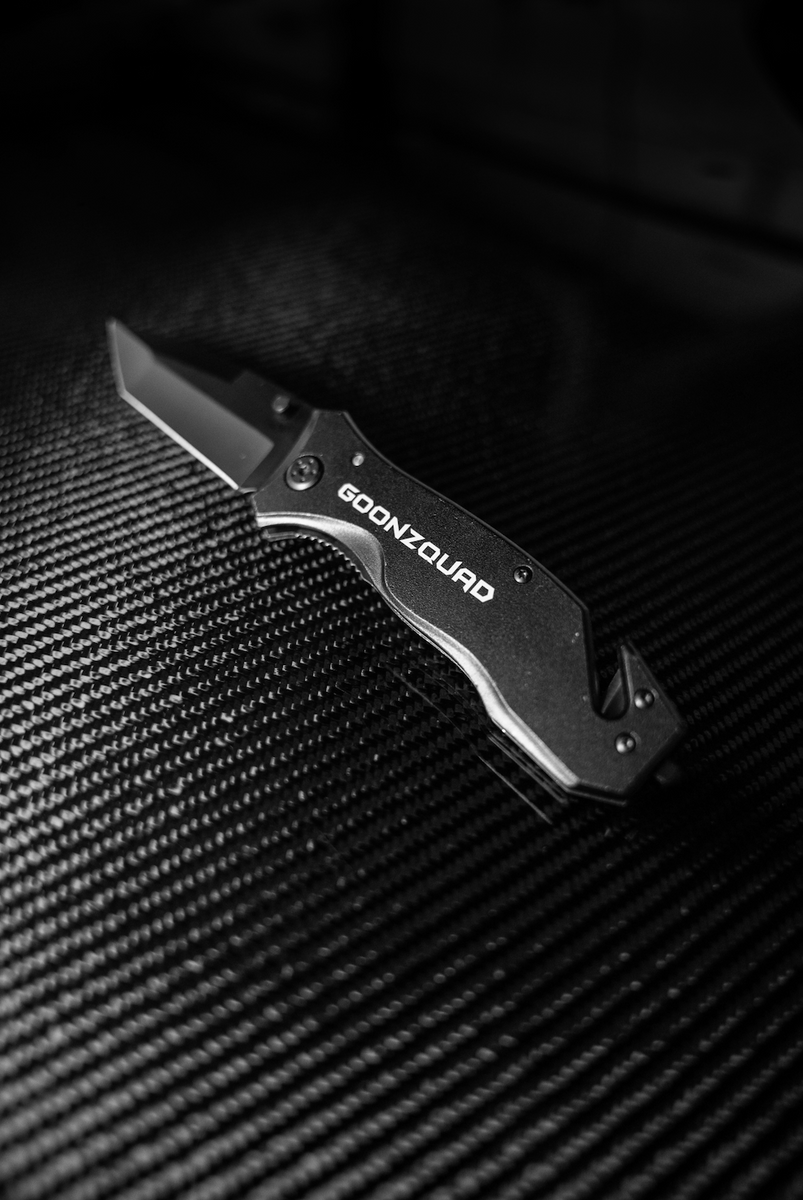 Goonzquad Tactical Black Folding Knife