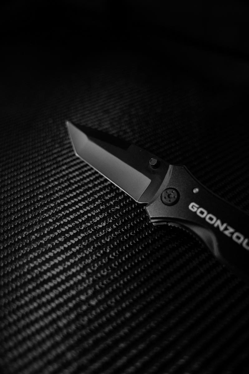 Goonzquad Tactical Black Folding Knife