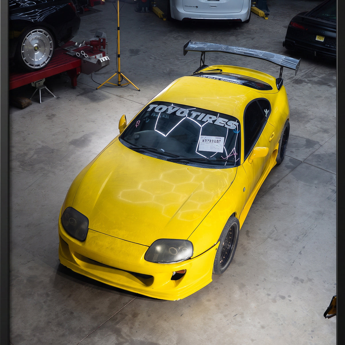 Abandoned MK4 Supra Poster