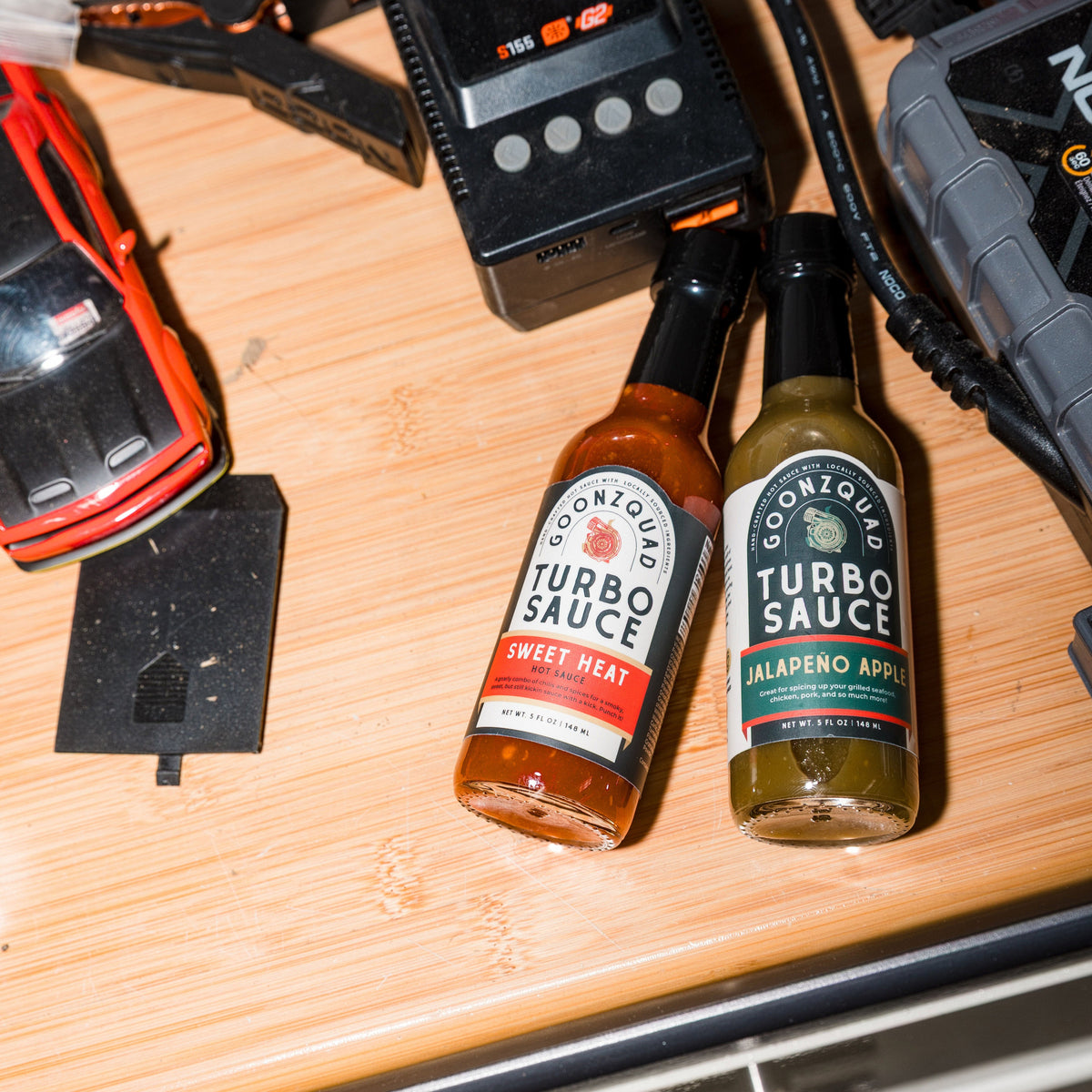 Twin Turbo Pack - Sweet Heat and Jalapeno Apple Turbo Sauce Variety Pack
